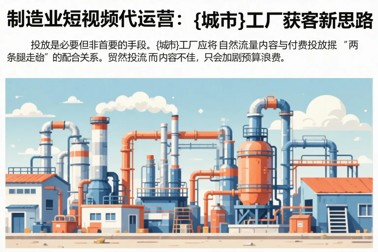 制造业短视频代运营：登封工厂获客新思路
