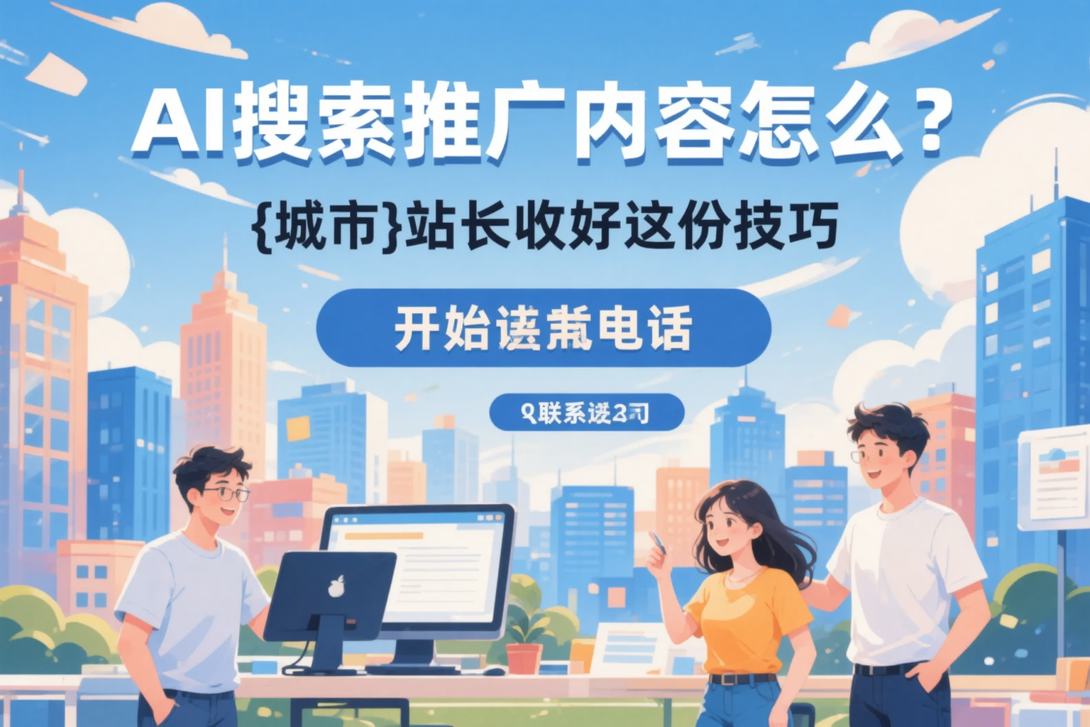 AI搜索推广内容怎么写？登封站长收好这份技巧